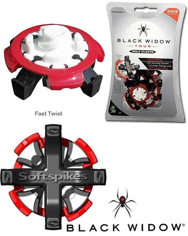 Black Widow Tour Golf Cleats Fast Twist 1 Black Widow Tour Golf Cleats Fast Twist