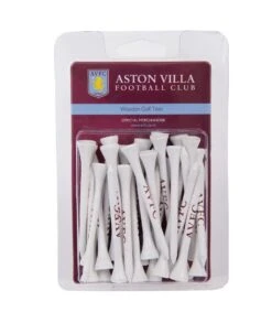 Official Aston Villa FC Wooden Tees