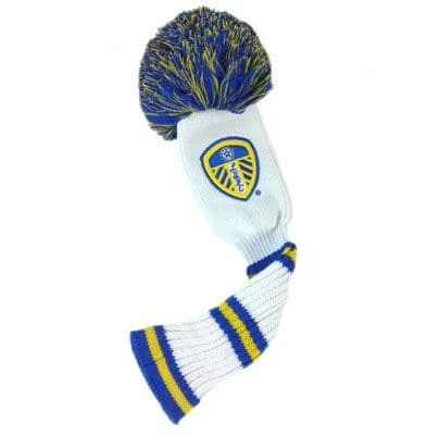 Official Leeds United FC Pompom Driver Headcover 1 Official Leeds United FC Pompom Driver Headcover
