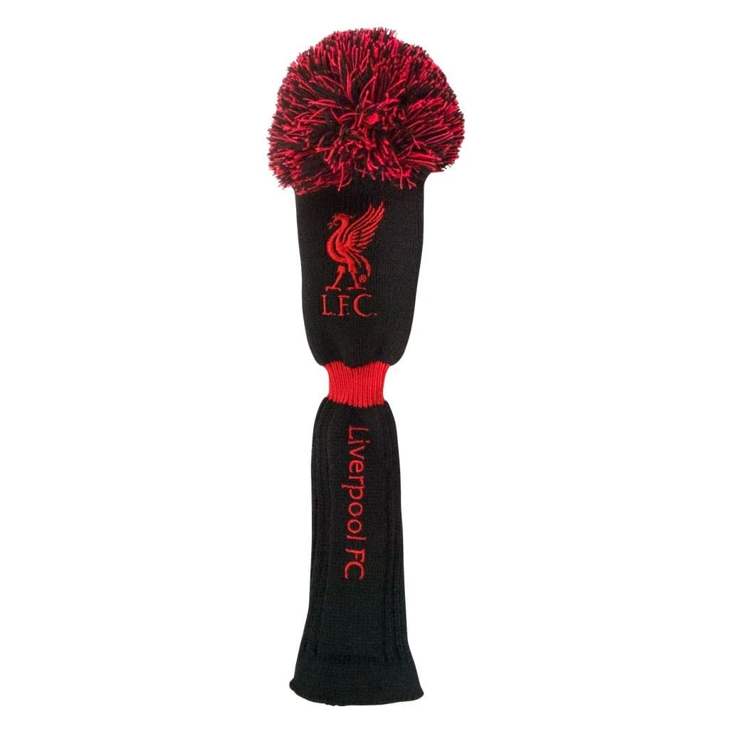 Official Liverpool FC Pompom Driver Golf Headcover 1 Official Liverpool FC Pompom Driver Golf Headcover